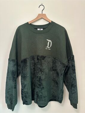 Disneyland Resort Spirit Jersey Holiday Fuzzy Velour Mickey Mouse